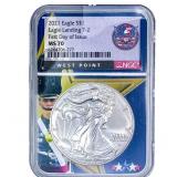 2021 Silver Eagle NGC MS70 Type 2