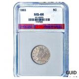 1883 Liberty Victory Nickel AGP MS66