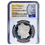 2023-S Morgan Silver Dollar NGC PF70 Ultra Cameo