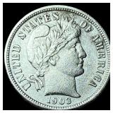 1903-O Silver Barber Dime HIGH GRADE