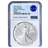 2021 Silver Eagle NGC MS70 PSS