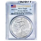 2012[S] Silver Eagle PCGS MS70