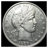 1900-S Silver Barber Half Dollar CHOICE AU