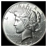 1927 Silver Peace Dollar CHOICE BU