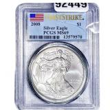 2008 Silver Eagle PCGS MS69