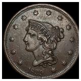 1839 Braided Hair Large Cent UNCIRCULATED