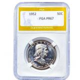 1952 Franklin Half Dollar PGA PR67