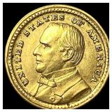 1903 Gold Dollar Louisiana Purchase Expo McKinley