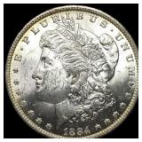 1884-O Silver Morgan Dollar CHOICE BU