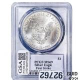 2017 Silver Eagle PCGS MS69
