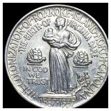 1937 Roanoke Island Half Dollar UNCIRCULATED