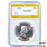 1952 Franklin Half Dollar PGA PR67