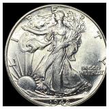 1942 Silver Walking Liberty Half Dollar UNCIRCULAT