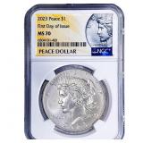 2023 Silver Peace Dollar NGC MS70