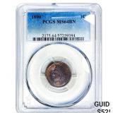 1890 Indian Head Cent PCGS MS64 BN