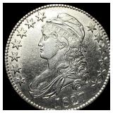 1827 Capped Bust Half Dollar CHOICE AU