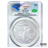 2024 Silver Eagle CAC MS70