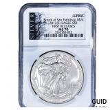2012[S] Silver Eagle NGC MS70