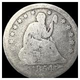 1847 Seated Liberty Quarter NICELY CIRCULATED