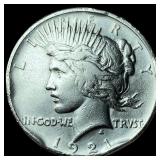 1921 Silver Peace Dollar NICELY CIRCULATED