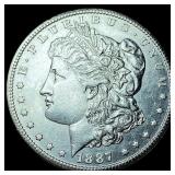 1887-S Silver Morgan Dollar CLOSELY  UNCIRCULATED