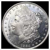 1884 Morgan Silver Dollar GEM BU