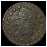 1814 Classic Head Large Cent LIGHTLY CIRCULATED