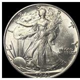 1941-D Silver Half Dollar GEM BU