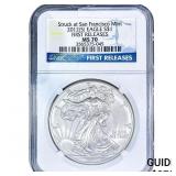 2012[S] Silver Eagle NGC MS70