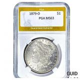 1879-O Morgan Silver Dollar PGA MS63