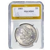 1903 Morgan Silver Dollar PGA MS64