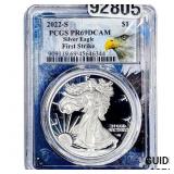 2022-S Silver Eagle PCGS PR69 DCAM