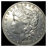 1893-O Silver Morgan Dollar NEARLY UNCIRCULATED