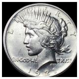 1921 Silver Peace Dollar UNCIRCULATED
