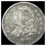 1836 Capped Bust Dime LIGHTLY CIRCULATED