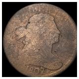 1807 Draped Bust Large Cent NICELY CIRCULATED