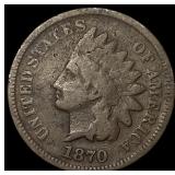 1870 Indian Head Cent LIGHTLY CIRCULATED