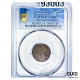 1863 Copper Patriotic Token Our Little Monitor