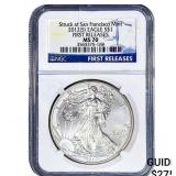 2012[S] Silver Eagle NGC MS70