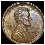 1918-S Lincoln Wheat Cent CHOICE AU