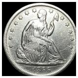 1866-S Silver Half Dollar UNCIRCULATED