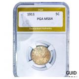 1911 Liberty Victory Nickel PGA MS64