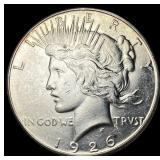 1926-S Peace Silver Dollar CLOSELY  UNCIRCULATED