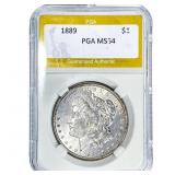 1889 Morgan Silver Dollar PGA MS64