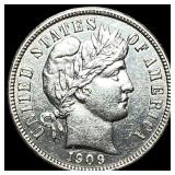 1909 Barber Dime UNCIRCULATED