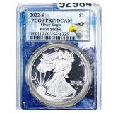 2022-S Silver Eagle PCGS PR69 DCAM