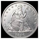 1846 Silver Half Dollar (Seated Liberty) UNCIRCULA