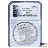 2012-W Silver Eagle NGC MS70