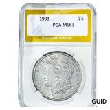 1903 Morgan Silver Dollar PGA MS63