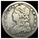 1838 Capped Bust Quarter UNCIRCULATED